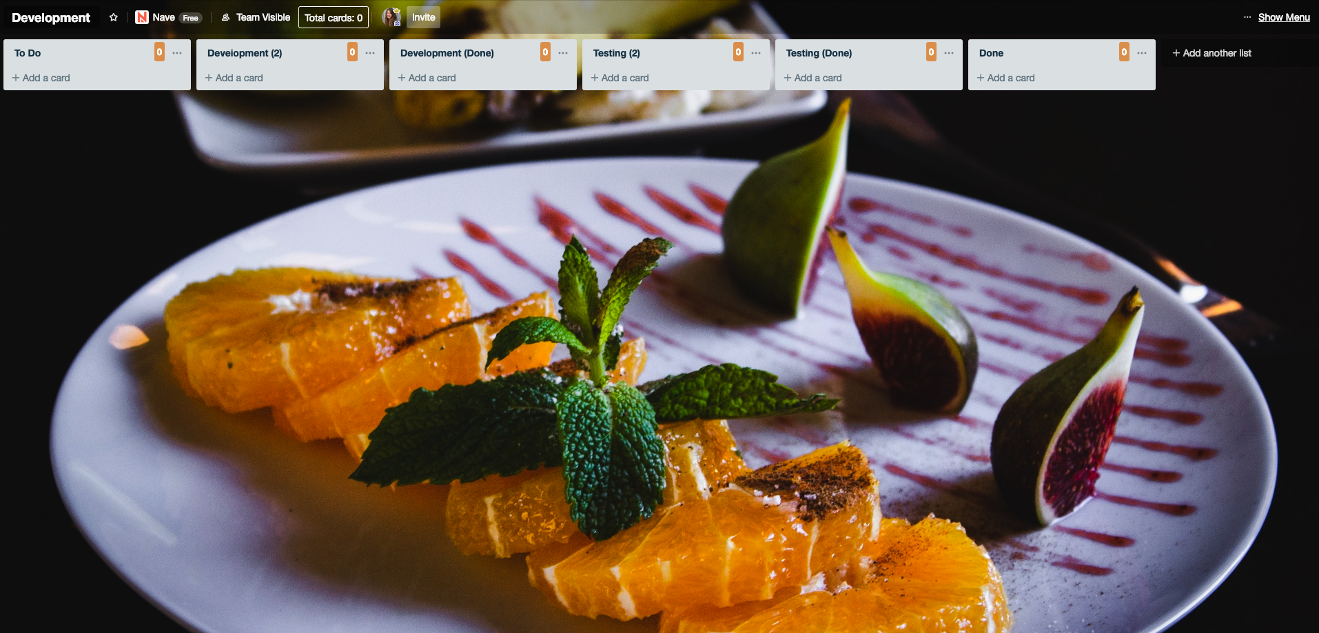 Kanban board with Done states
